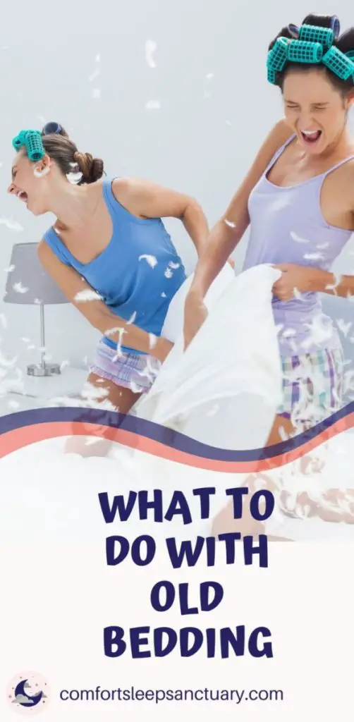 Can You Donate Old Pillows? No? Now What? Comfort Sleep Sanctuary
